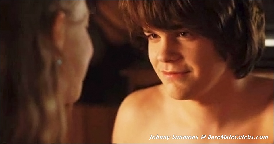 BMC :: Johnny Simmons nude on BareMaleCelebs.com.