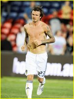 David Beckham nude photo