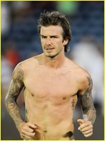 David Beckham nude photo
