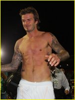 David Beckham nude photo