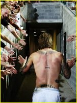 David Beckham nude photo