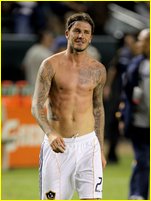 David Beckham nude photo