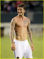 David Beckham nude photo