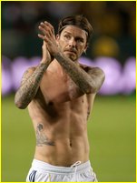 David Beckham nude photo