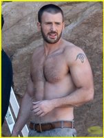 Chris Evans nude photo