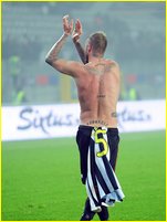 David Beckham nude photo