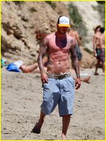 David Beckham nude photo