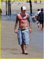 David Beckham nude photo