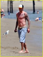 David Beckham nude photo