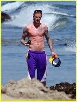 David Beckham nude photo