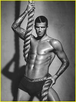 David Beckham nude photo