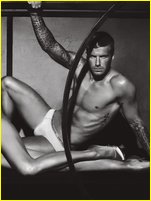 David Beckham nude photo