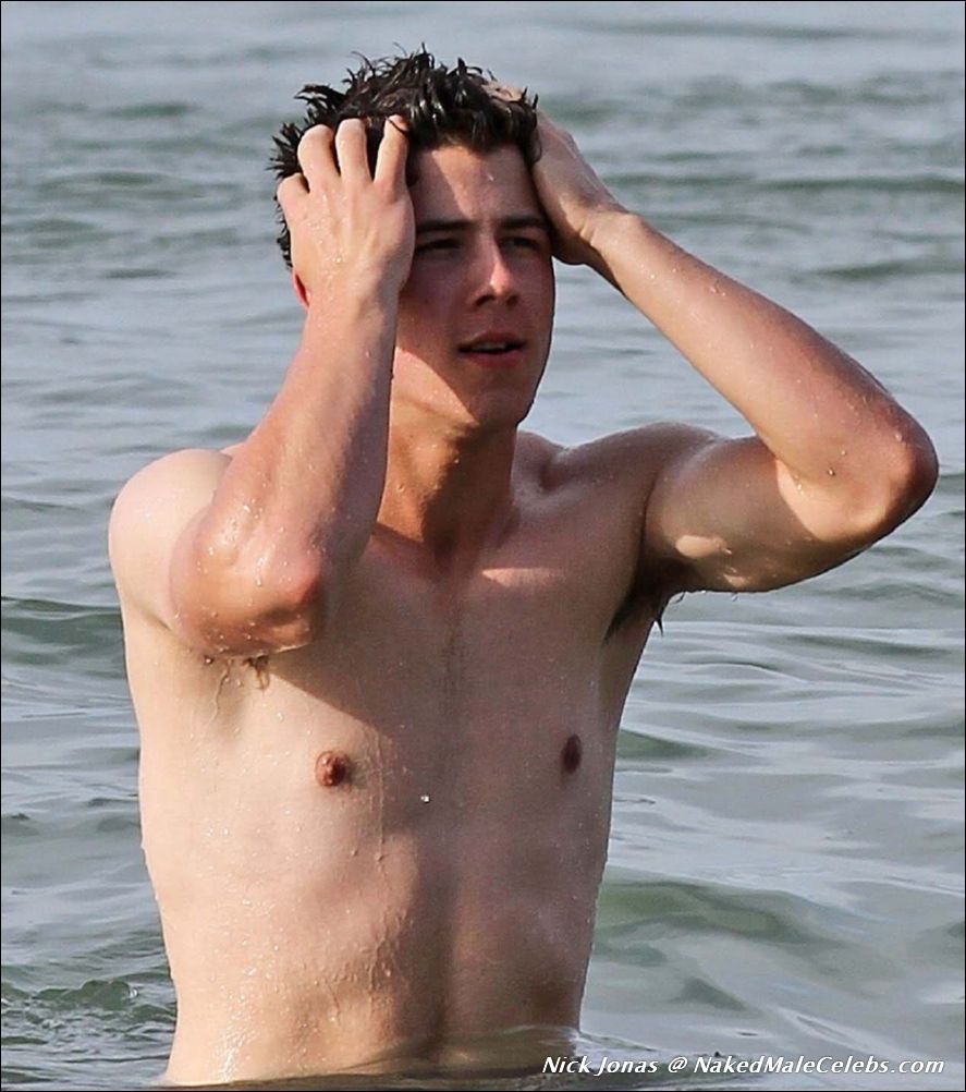 Nick jonas big nipples