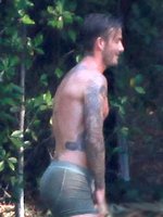 David Beckham nude photo